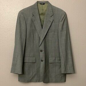 Nordstrom Chaps By Ralph Lauren Mens Virgin Wool Suit Blazer main color Gray